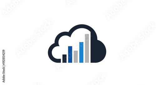 Cloud Computing Data Storage Concept.