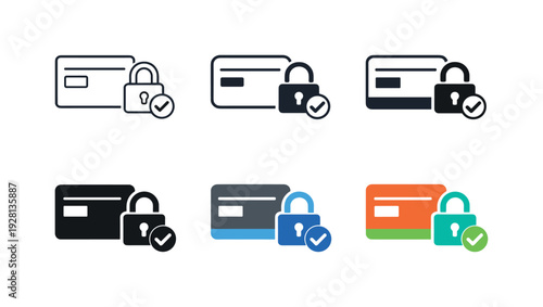 Exclusive access concept depicting a membership card alongside a closed padlock and subtle check indicator, unified into a single