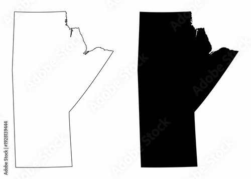 Manitoba province maps