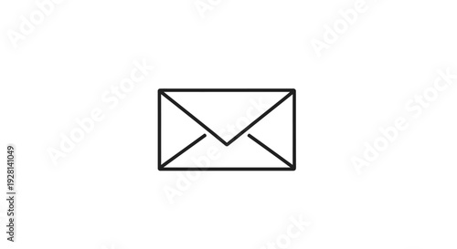 Envelope icon symbol mail letter.