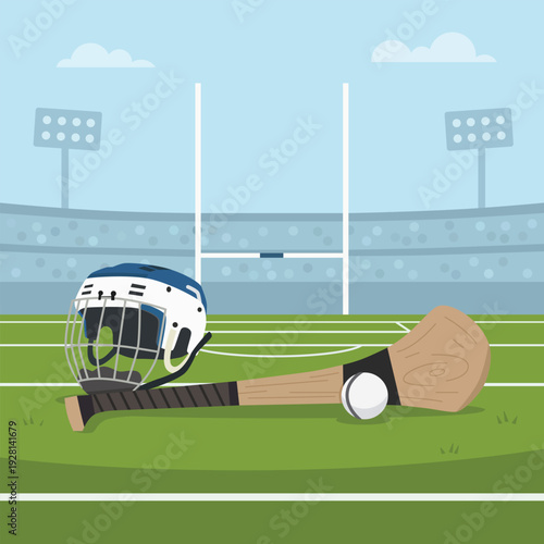 Helmet and Hurley on Pitch