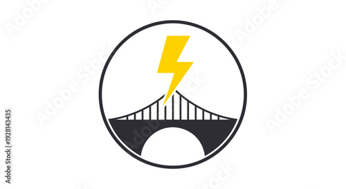 Golden Gate Bridge Icon Lightning.