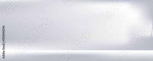 Wall interior background, studio and backdrops show products.with shadow from window color white and grey. background for text insertion and presentation product