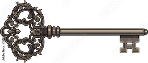 Ornate Skeleton Key