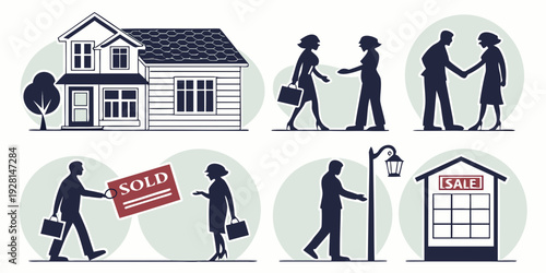 Diverse group of people engaging in various activities and professions Vector