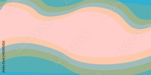 Creative concept of summer bright cover, card or poster in minimal style for corporate identity, branding, social media ads, promo.