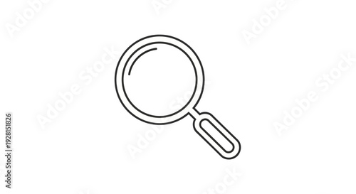 Magnifying Glass Icon Symbol Tool.