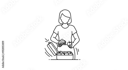 Woman sitting on the floor using a laptop computer.