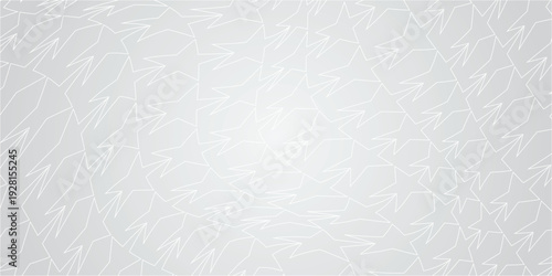 Abstract polygonal wireframe star. Vector polygons consisting of triangles. Origami-style geometric background.