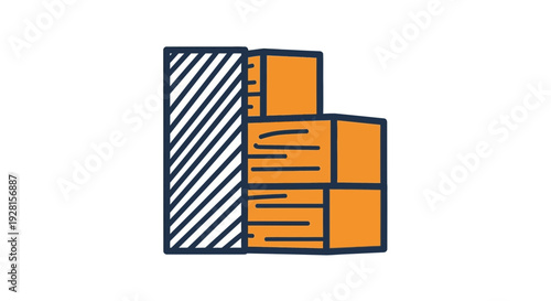 Simple Graphic Design Elements Illustration.