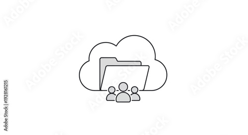 People Sharing Cloud Storage Data.