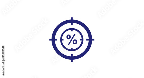 Percentage sign in a target.