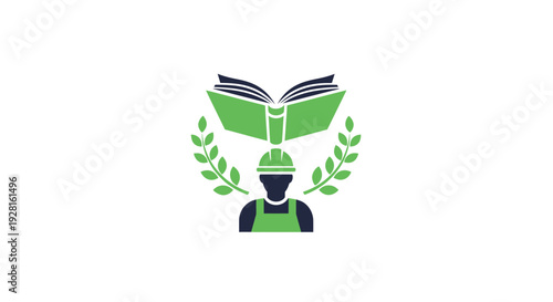 Person Wearing Green Apron Holding Leaves.