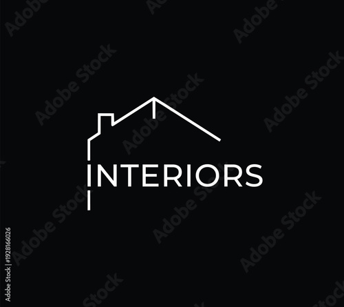 Real Estate logo, Realty logo, Interior logo