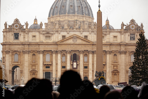 Obraz na plátne Papal Address