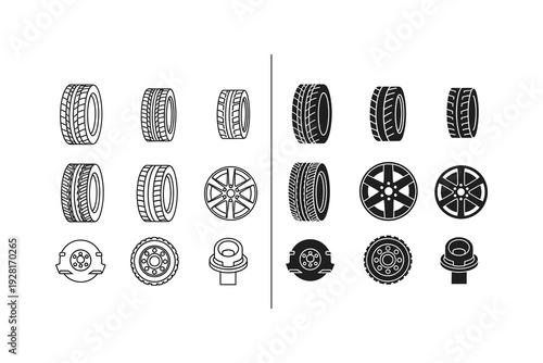 Historical evolution of wheel designs and decorative patterns across different eras