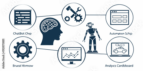 A collection of diverse icons representing various professions and activities Vector