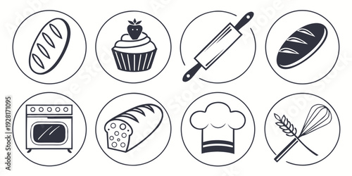 A collection of various icons representing different activities and objects Vector