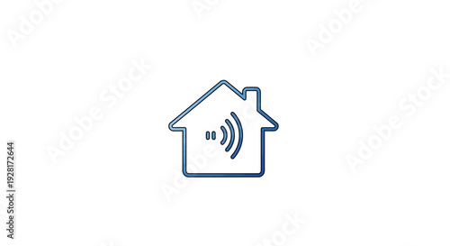 Smart Home Automation Control Icon.