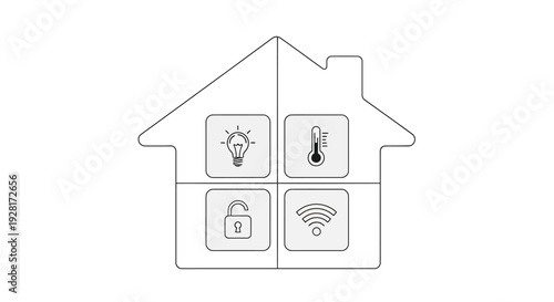 Smart Home Automation Control Panel.