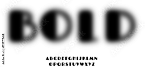 Boid Blurred Experimental Display Font – Soft Focus Distortion Typeface with Abstract Shadowed Letterforms for Futuristic Posters, Digital Art, Album Covers & Avant-Garde Typography Design