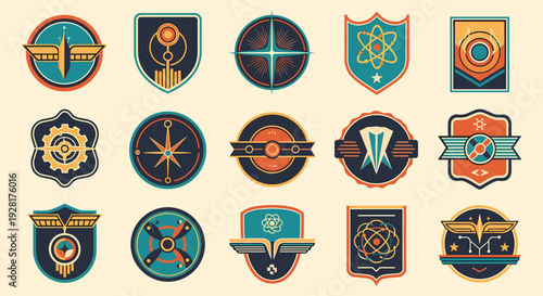 A striking vintage-style owl emblem evokes wisdom and authority. Ideal for branding, logos, or designs needing a classic, distinguished look.