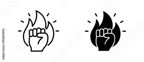 Motivation  icon set with style outline and solid. vector simple elements for design and presentation.