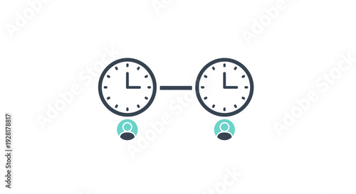 Twin pressure gauges connected together.