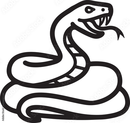 snake, reptile, serpent, cobra, viper, python, wildlife, nature, jungle, desert, scales, venom, slither,