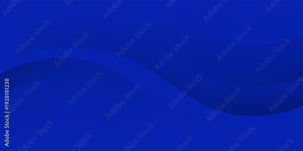 Fototapeta premium Abstract Blue fluid gradient Geometric banner design background.