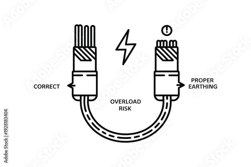 Proper Earthing Prevents Overload Risk