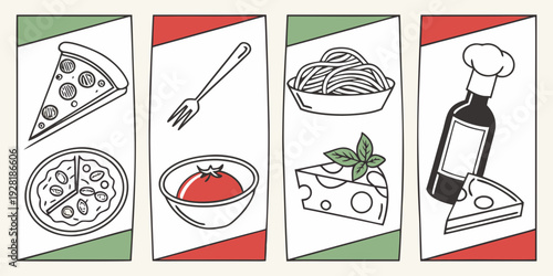 A visual guide to food safety and proper food handling techniques Vector