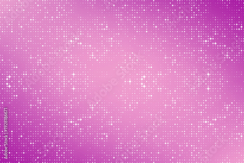 Shining pink purple disco party pattern background.