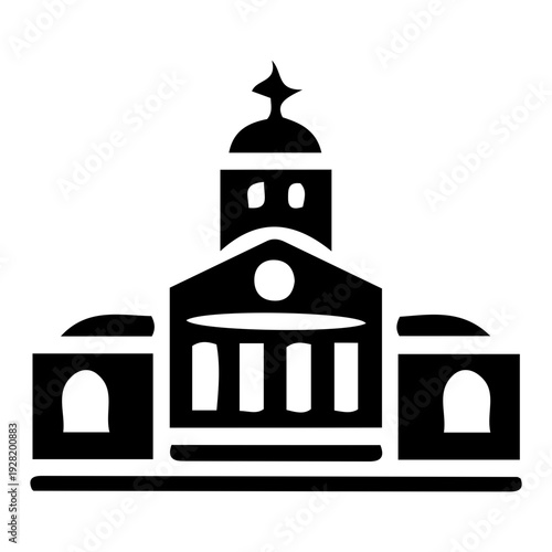 Helsinki Cathedral Icon Silhouette