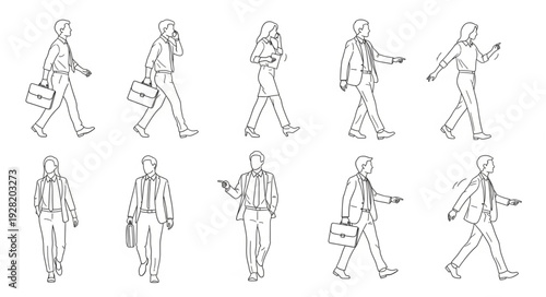 Soldiers in Various Action Poses.