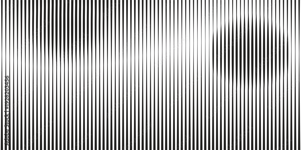 Obraz premium Abstract Black and White Vertical Stripes. Suit for banner, web, brochure, pamflet and presentation