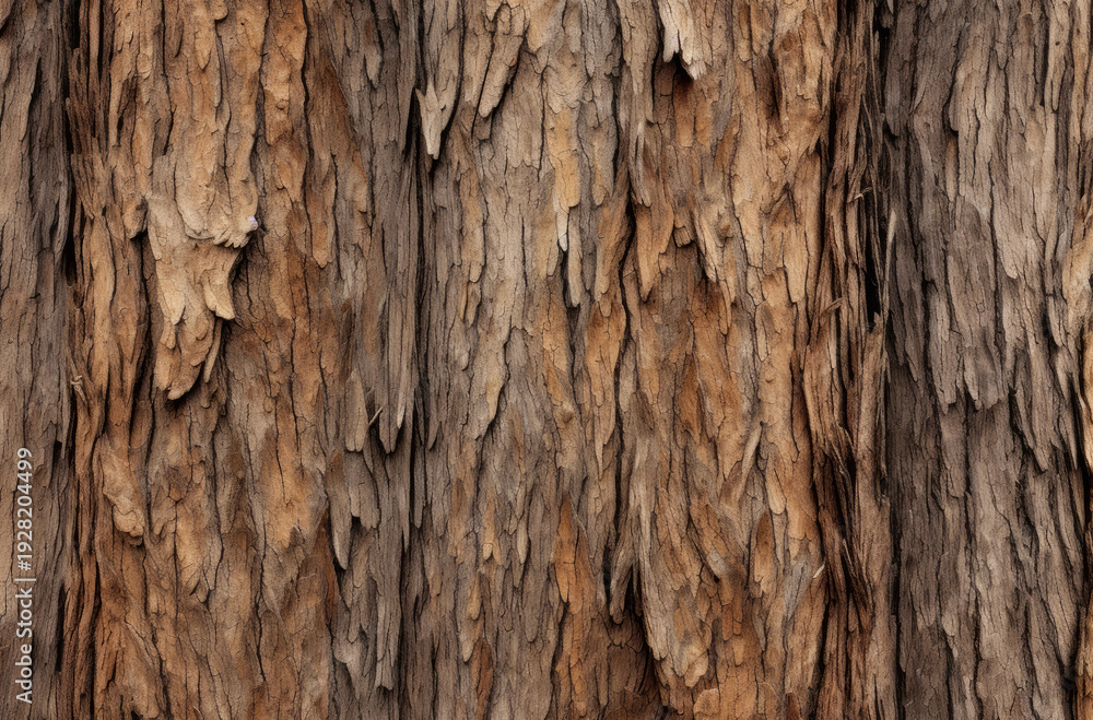 Fototapeta premium Processed collage of old tree bark trunk material texture. Background for banner, backdrop.