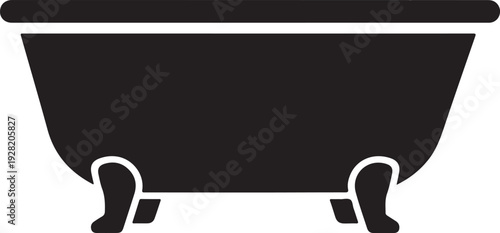 Bath icon On White Back ground
