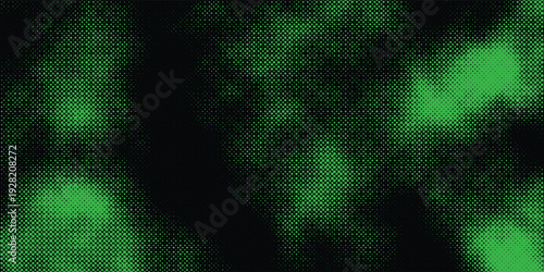 Futuristic Grunge halftone background with clouds motion texture. Acid green color y2k aesthetics. dynamic background design