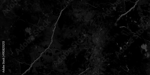 Black marble texture with natural pattern high resolution for wallpaper. distressed Rough Black cracked wall slate texture wall grunge. black stone concrete crack wall background.