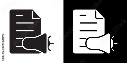 Transcript Icon Sheet Black And White