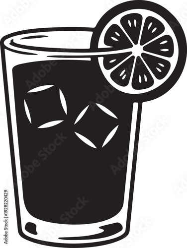 Vector illustration glass