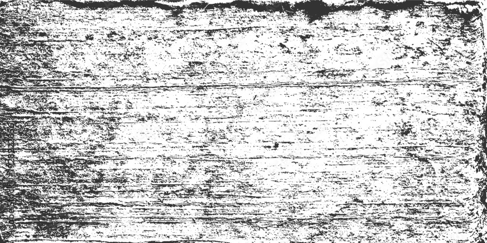 Fototapeta premium Black and white textured background with horizontal grain and speckles grunge