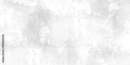 White grunge featuring light gray marble texture. Layers of thick white acrylic paint, cracked gesso texture, and gray charcoal rubbings. smooth stone surface, natural concrete texture.