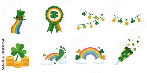 ST. PATRICK'S DAY Hanging Decoration Set