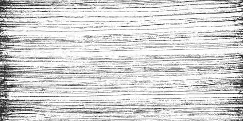 Black and white textured horizontal lines with subtle grain and imperfections background pattern grunge