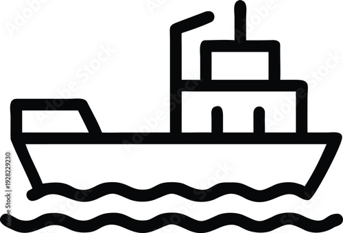 Essential Cargo Shipping Vessel Navigating Ocean Waters for Global Trade and Logistics