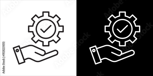 Dedication Icon Sheet Black And White