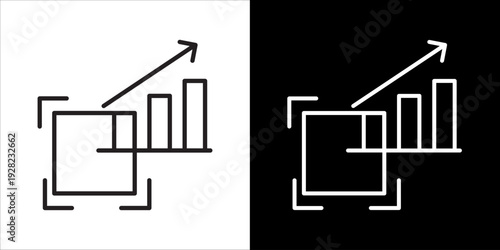 Scalability Icon Sheet Black And White