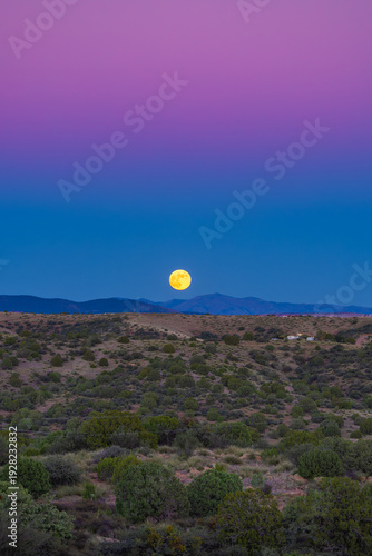 Blood Orange Moon New Mexico